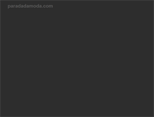 Tablet Screenshot of paradadamoda.com